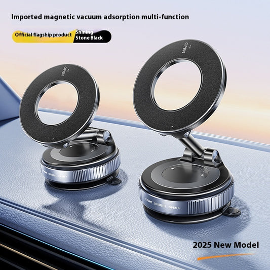 Magnetic Foldable Car Phone Holder – Suction & Nonslip